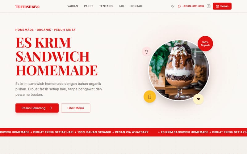 Screenshot Terrasmave